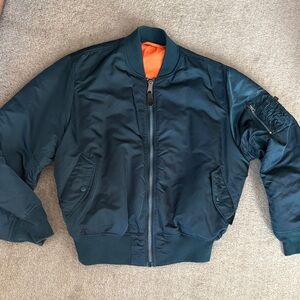 Vintage Alpha Industries MA-1 Reversible Bomber Jacket XL